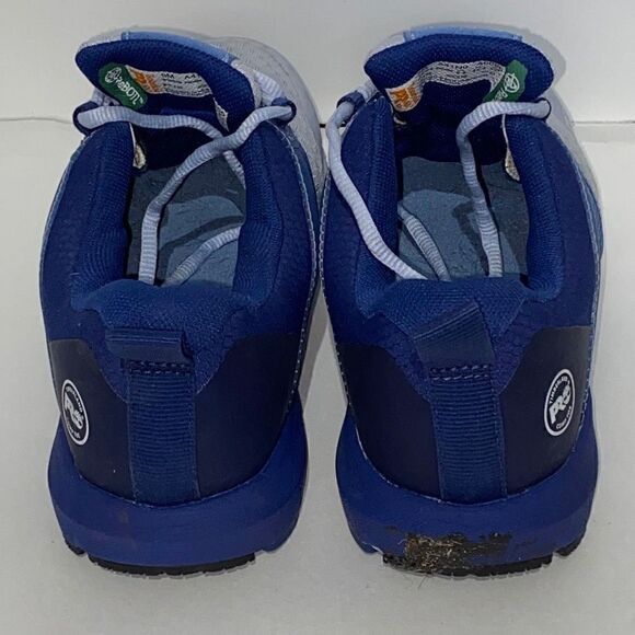 Timberland Pro Women's Anti-Fatigue Technology Lace-Up Blue/Gray Sneakers Size 8 - Picture 4 of 11